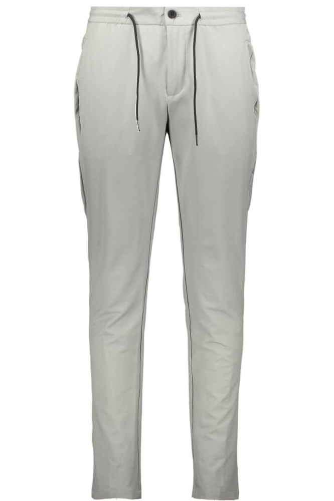 Cast Iron beige heren broek | Vooraanzicht