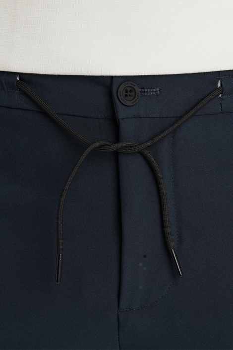 Cast Iron blauwe heren broek | Close up