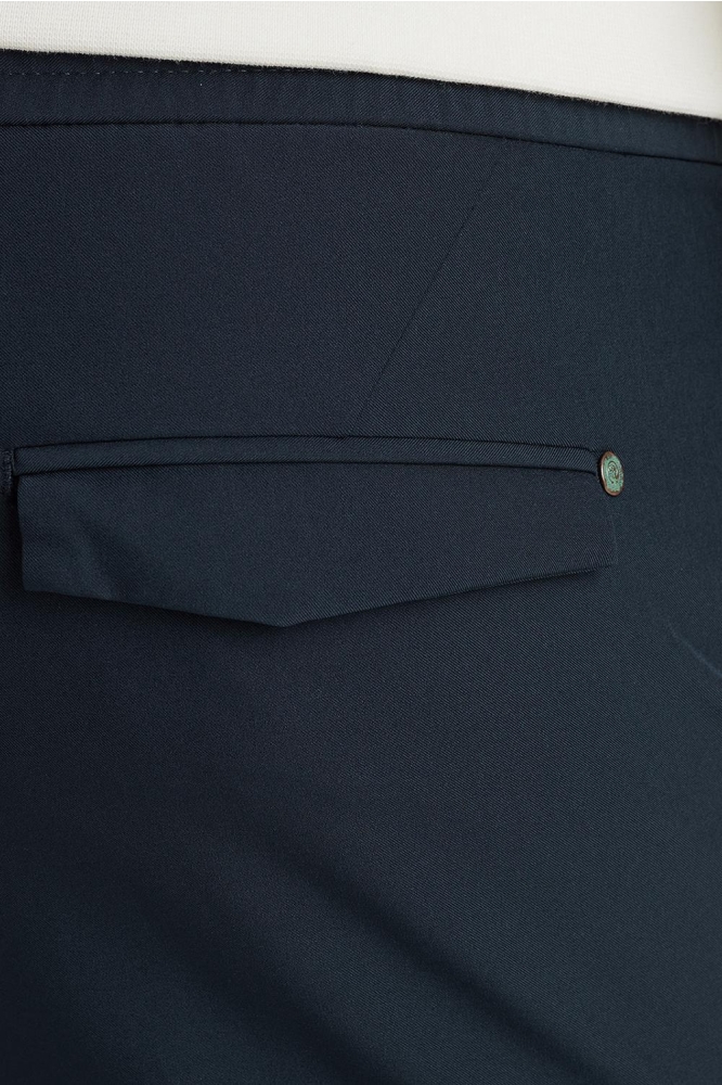 Cast Iron blauwe heren broek | Close up