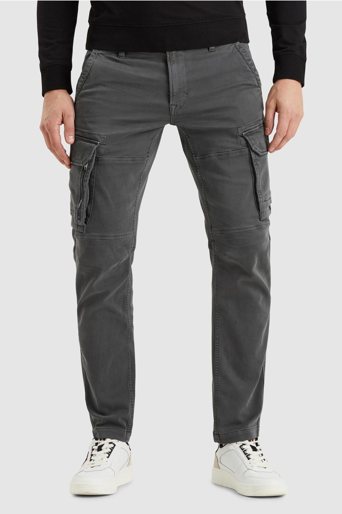 PME legend grijze heren broek | Model vooraanzicht