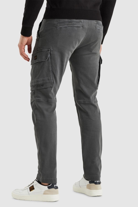 PME legend grijze heren broek | Model achteraanzicht