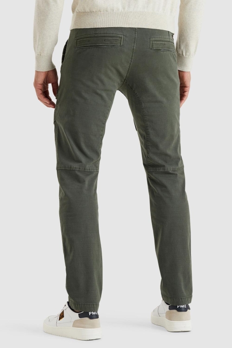 PME legend groene heren broek | Model achteraanzicht
