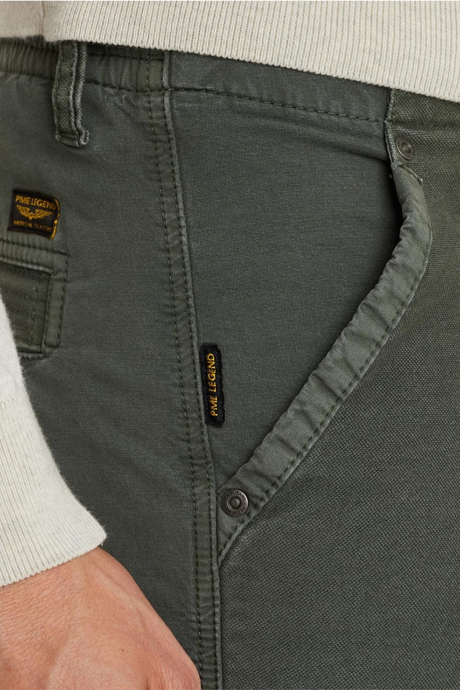 PME legend groene heren broek | Close up