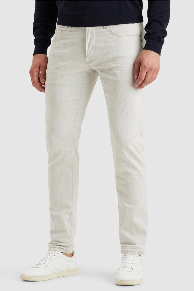 Vanguard beige heren broek | Model zijaanzicht