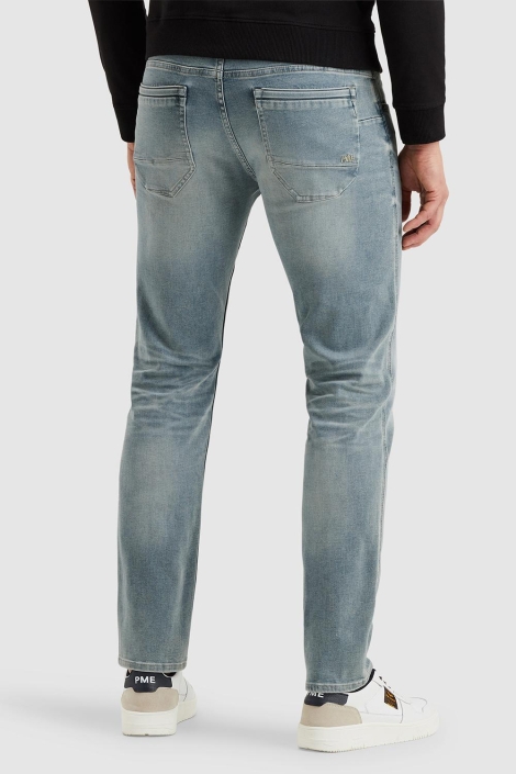 PME legend blauwe heren jeans | Model achteraanzicht