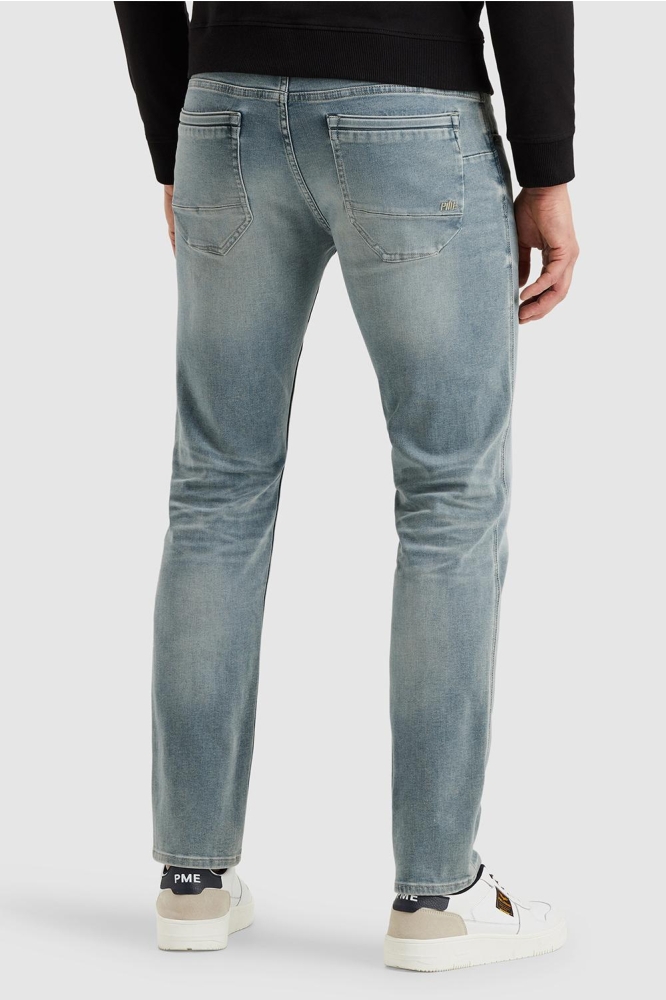 PME legend blauwe heren jeans | Model achteraanzicht
