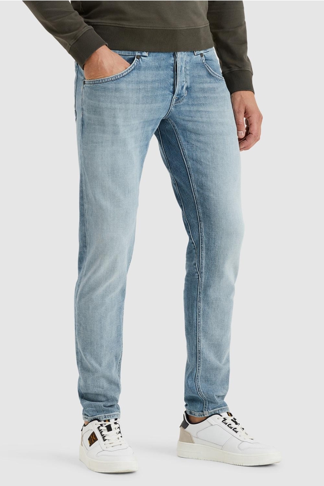 PME legend blauwe heren jeans | Model zijaanzicht