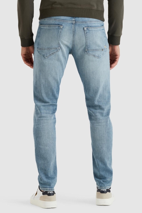 PME legend blauwe heren jeans | Model achteraanzicht