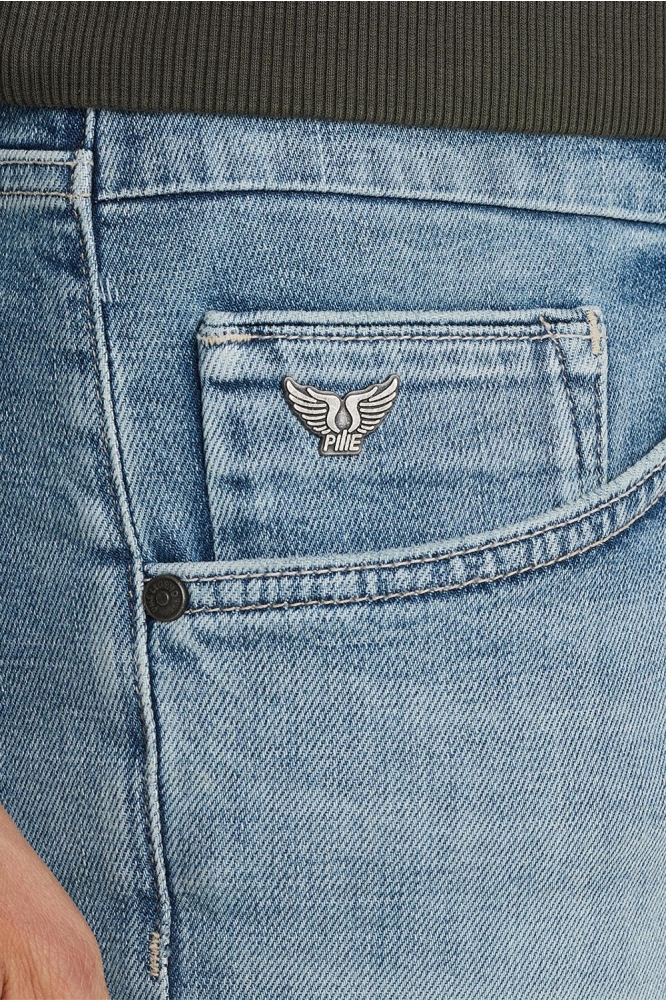 PME legend blauwe heren jeans | Close up
