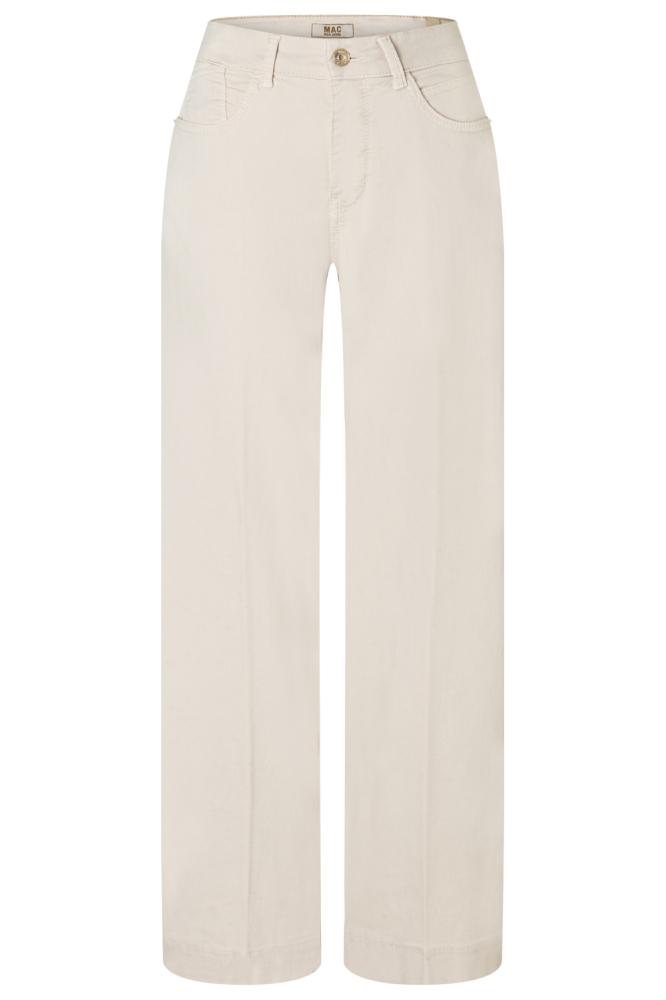 Mac ecru dames jeans | Vooraanzicht