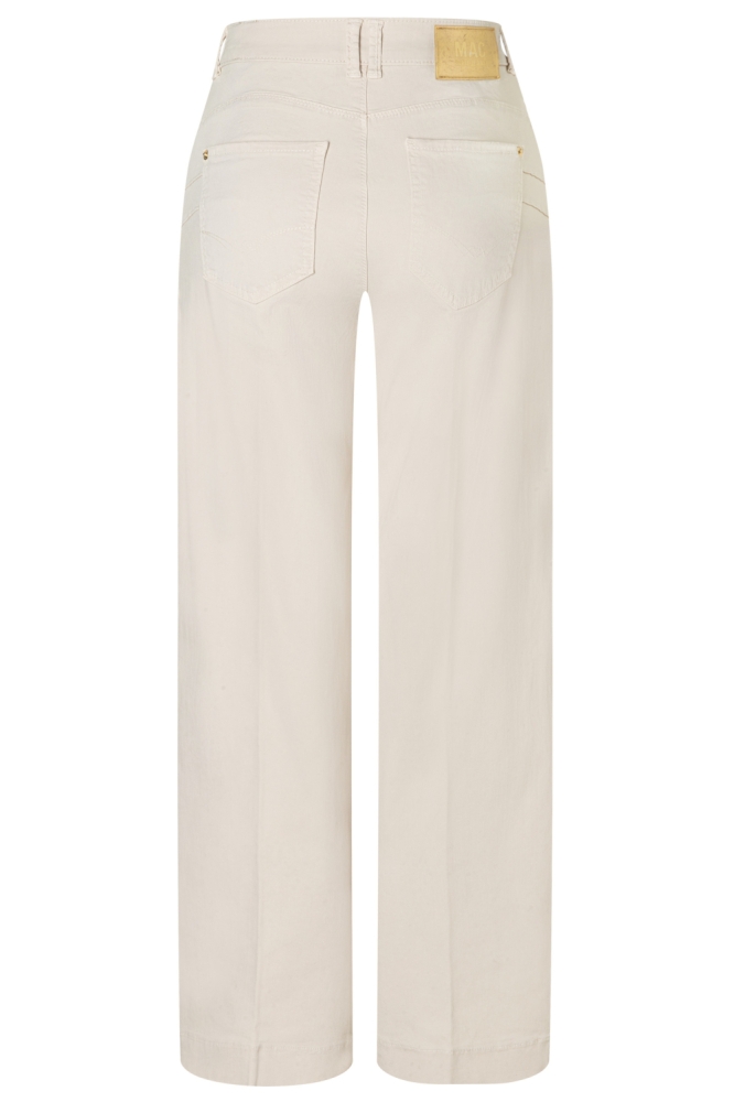 Mac ecru dames jeans | Achteraanzicht