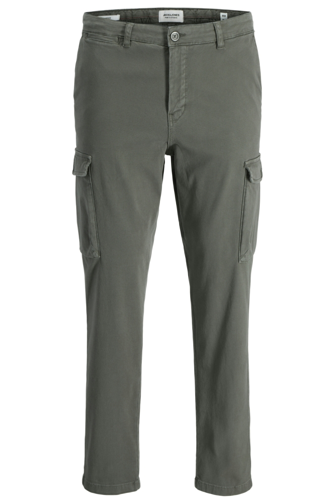 Jack & Jones groene heren broek | Vooraanzicht