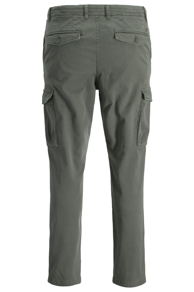 Jack & Jones groene heren broek | Achteraanzicht