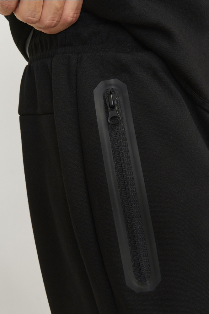 Jack & Jones zwarte heren broek | Close up