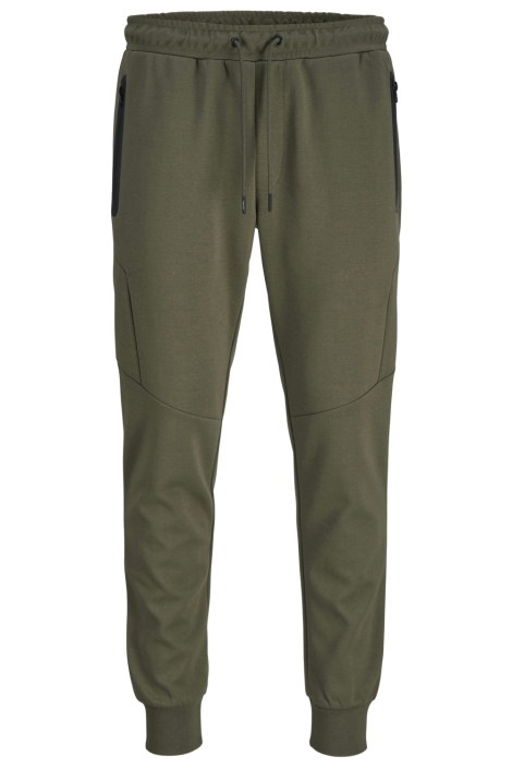 Jack & Jones groene heren broek | Vooraanzicht