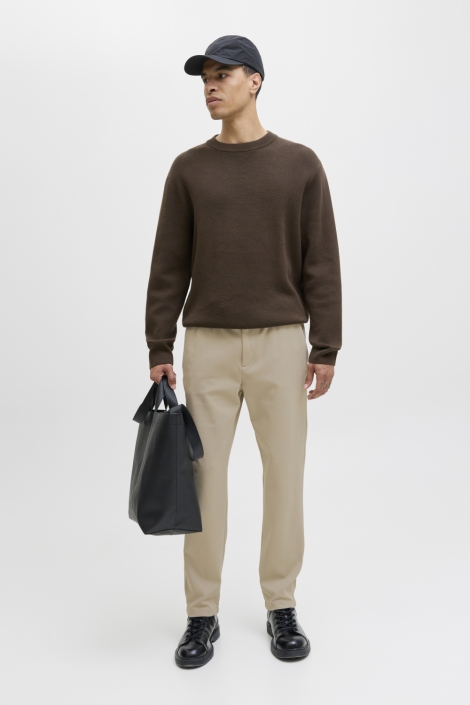 Jack & Jones beige heren broek | Model