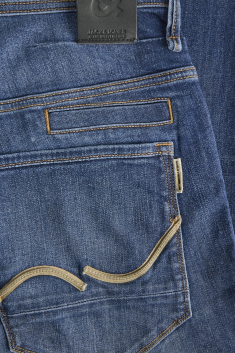 Jack & Jones blauwe heren jeans | Kleurstaal