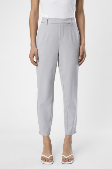 Object OBJLISA SLIM PANT NOOS 23029728 Light Grey Melange