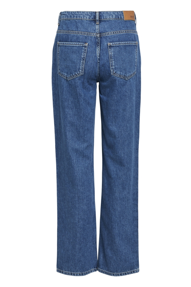 Object blauwe dames jeans | Achteraanzicht