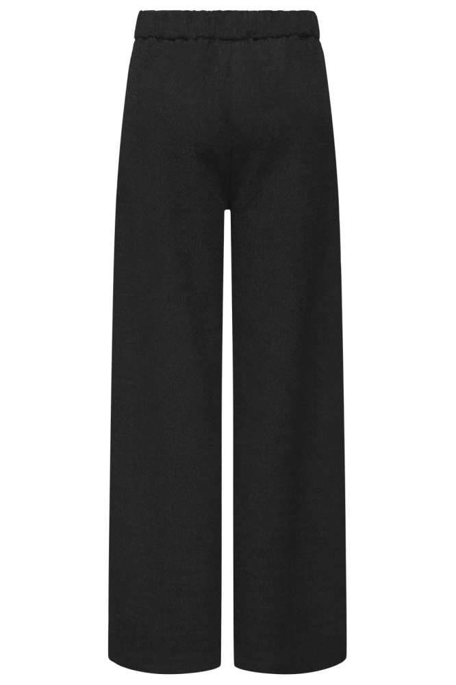 Jacqueline de Yong zwarte dames broek | Achteraanzicht