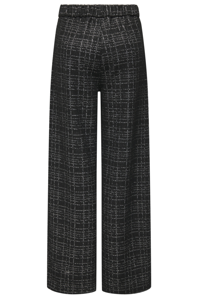 Jacqueline de Yong zwarte dames broek | Achteraanzicht