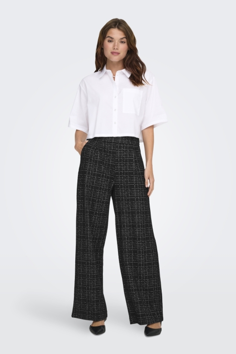 Jacqueline de Yong zwarte dames broek | Model