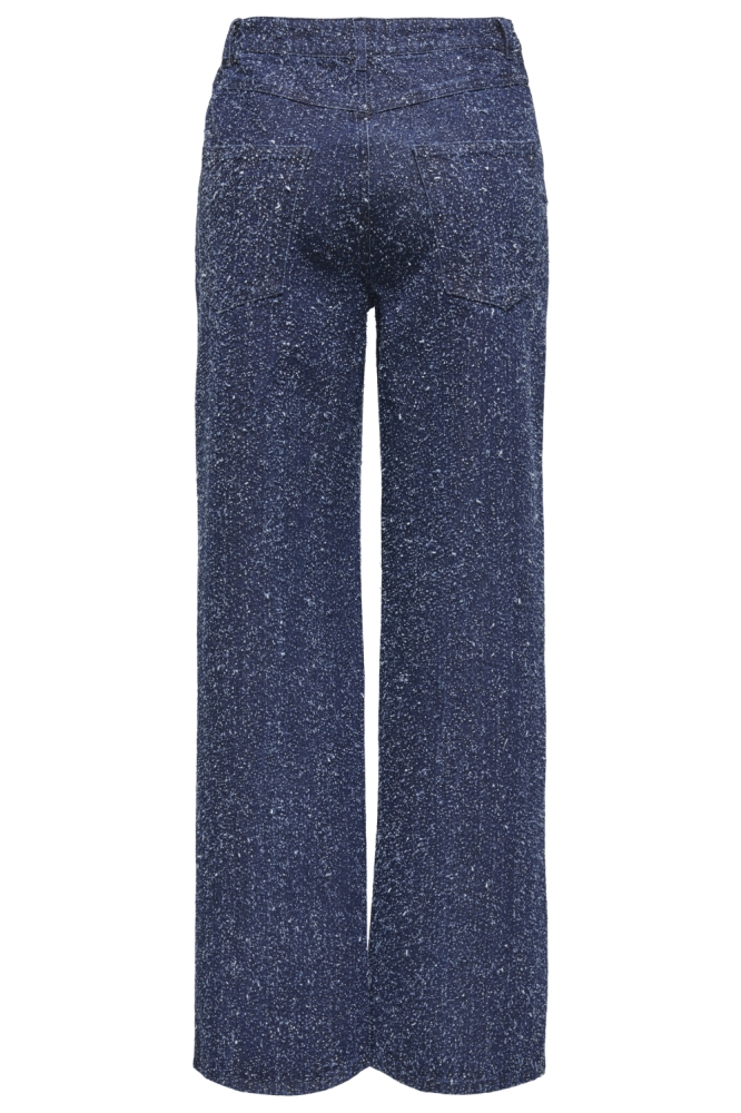 Jacqueline de Yong blauwe dames jeans | Achteraanzicht