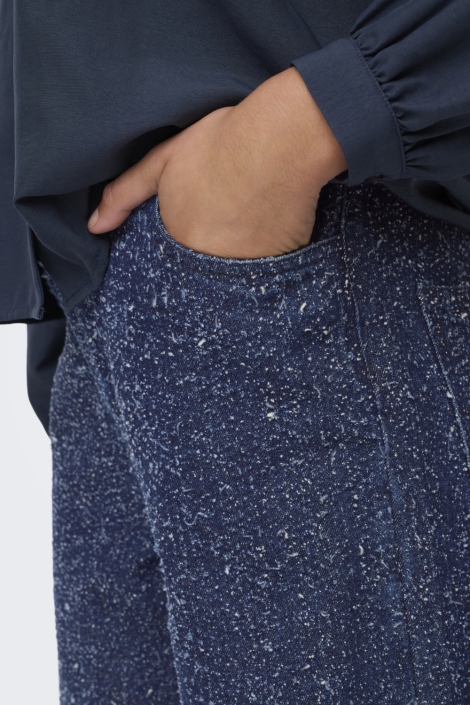 Jacqueline de Yong blauwe dames jeans | Close up