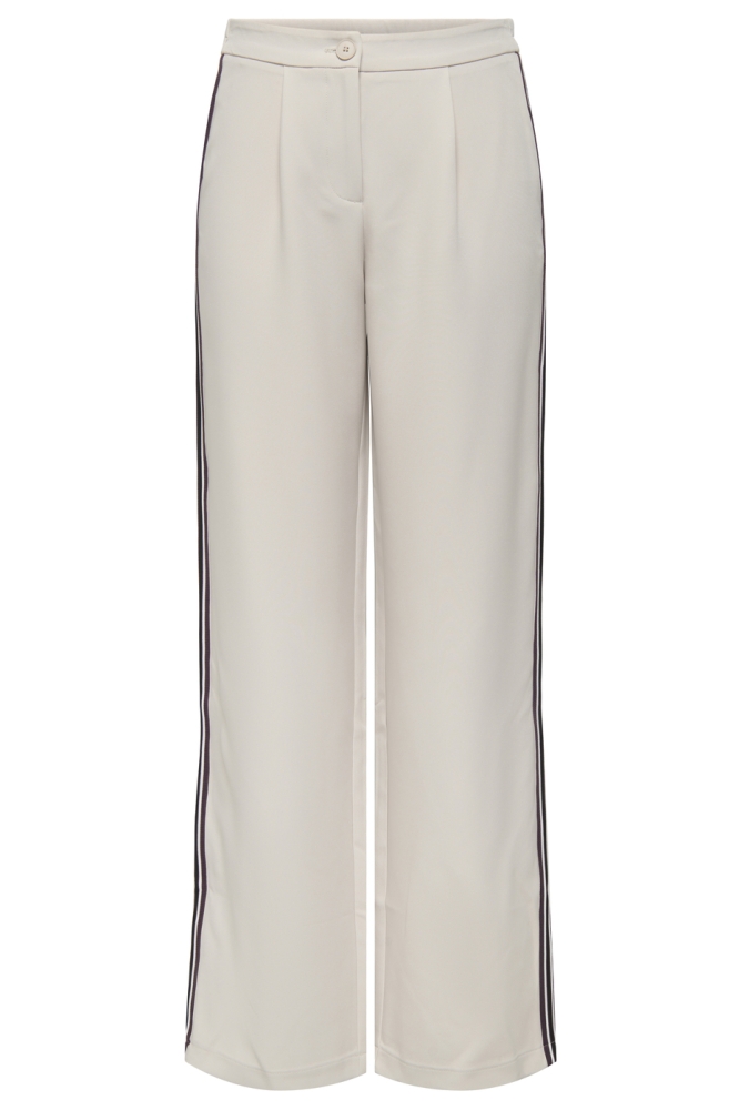 Only beige dames broek | Vooraanzicht