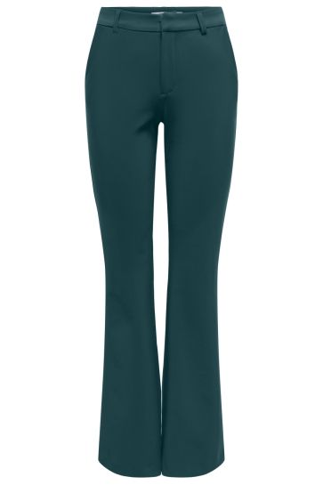 Only Broek ONLTRAVEL MW FLARED PANT TLR 15324878 DARK SEA