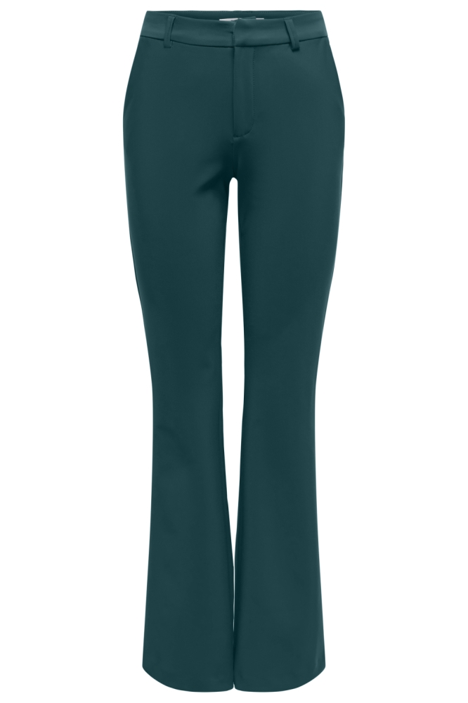 Only groene dames broek | Vooraanzicht