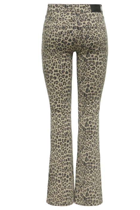 Only beige dames jeans | Achteraanzicht