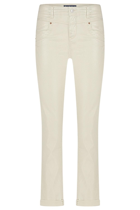 Red Button ecru dames jeans | Vooraanzicht