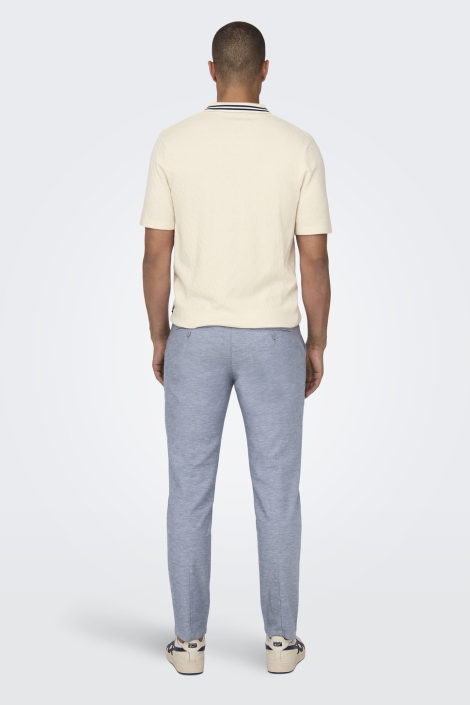 Only & Sons blauwe heren broek | Model