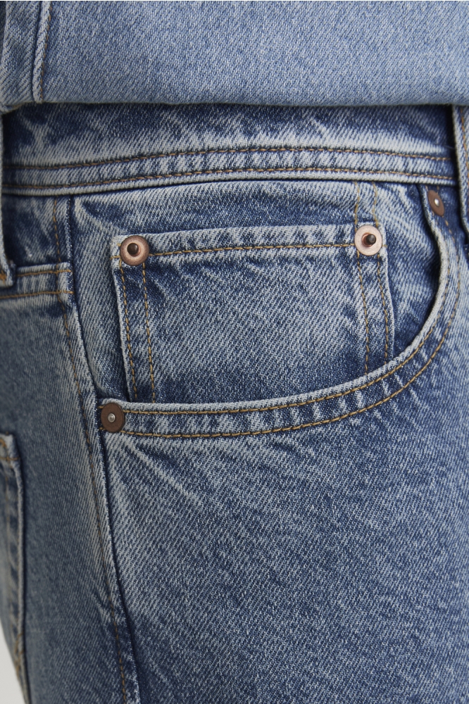 Jack & Jones blauwe heren jeans | Close up