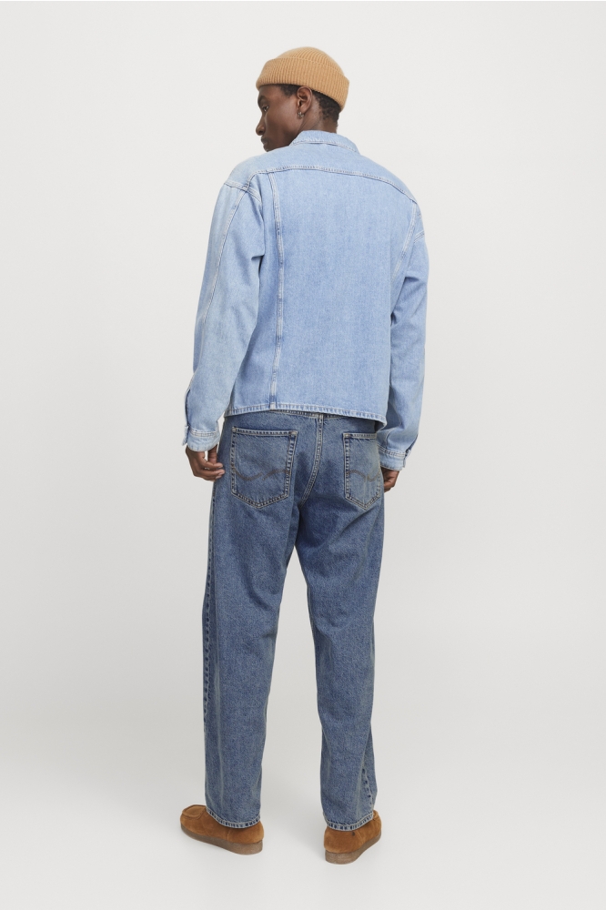Jack & Jones blauwe heren jeans | Model achteraanzicht