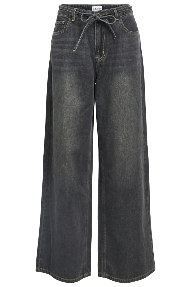 Object grijze dames jeans | Vooraanzicht