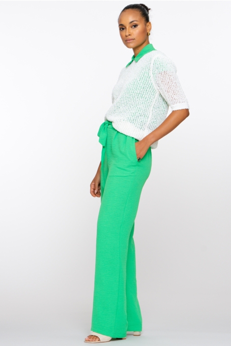 Geisha groene dames broek | Model