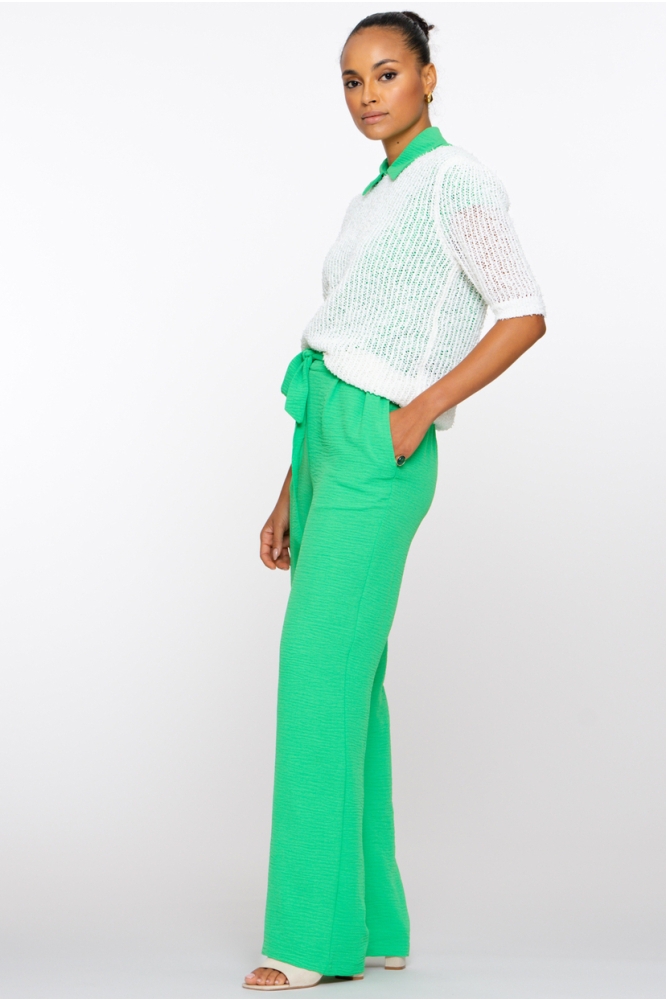 Geisha groene dames broek | Model