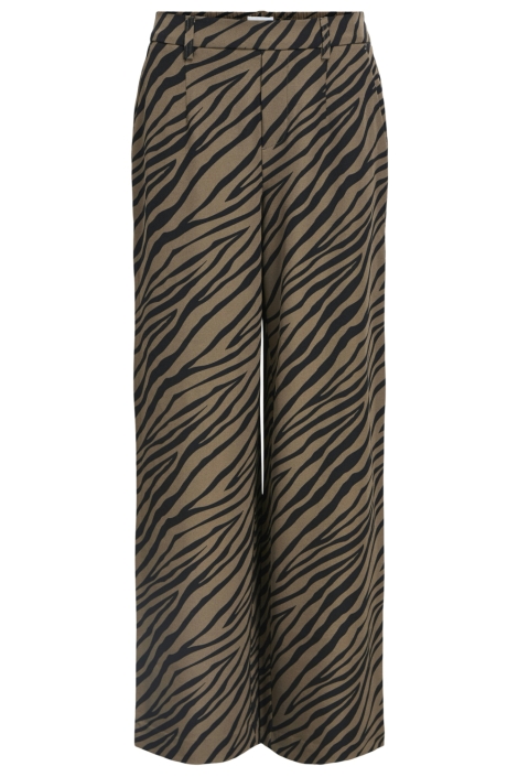 Object zwarte dames broek | Vooraanzicht