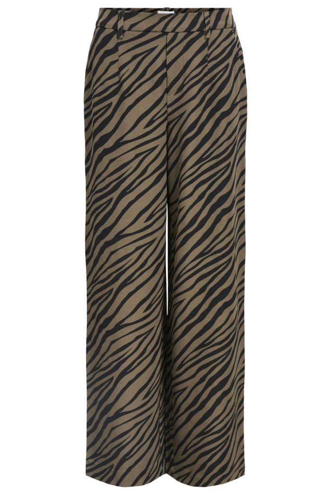 Object zwarte dames broek | Vooraanzicht