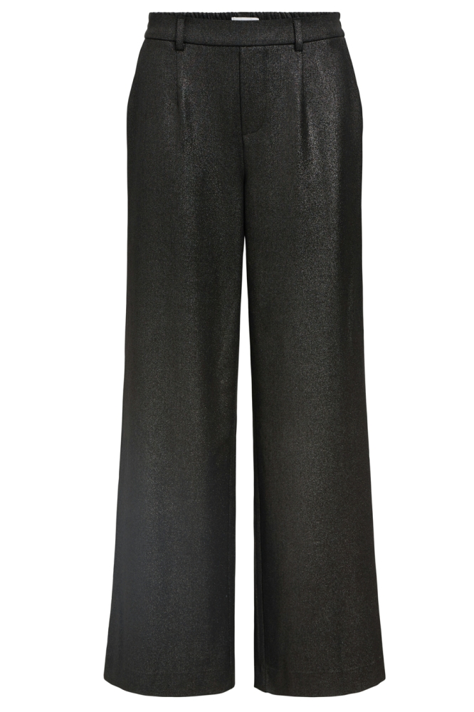 Object zwarte dames broek | Vooraanzicht