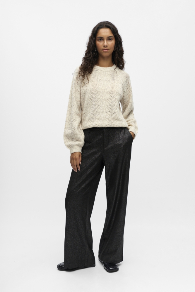 Object zwarte dames broek | Model