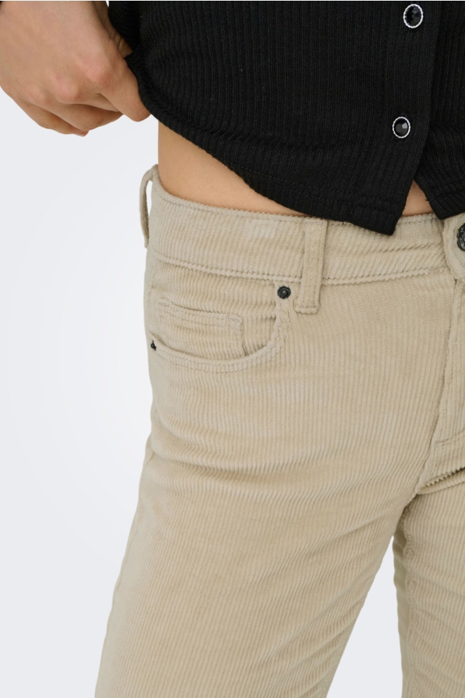 Only beige dames broek | Close up