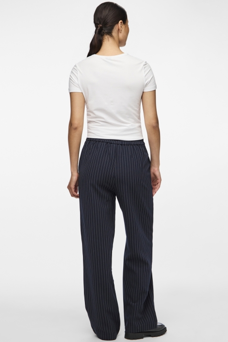 Pieces blauwe dames broek | Model