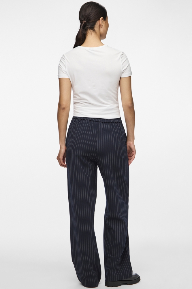 Pieces blauwe dames broek | Model