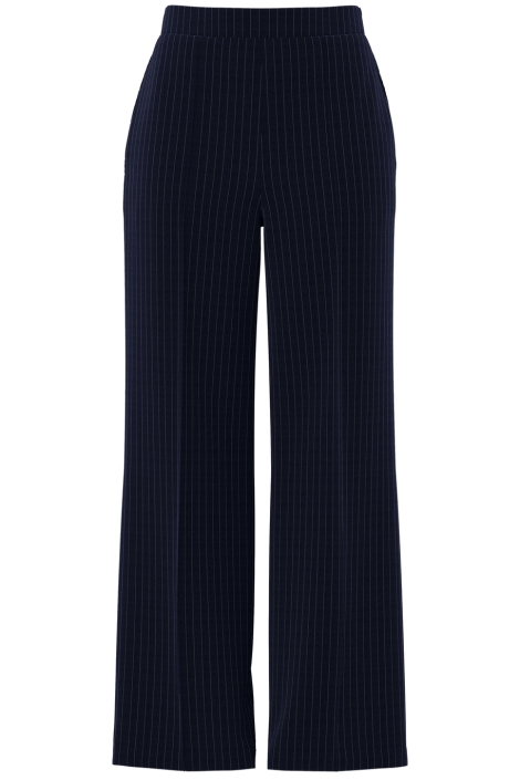 Pieces blauwe dames broek | Vooraanzicht