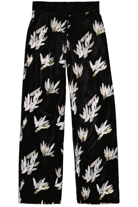 Garcia zwarte dames broek | Vooraanzicht