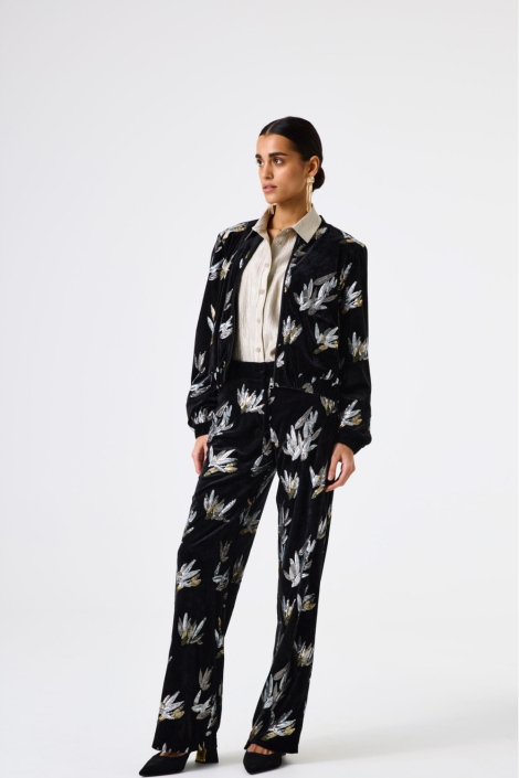 Garcia zwarte dames broek | Model