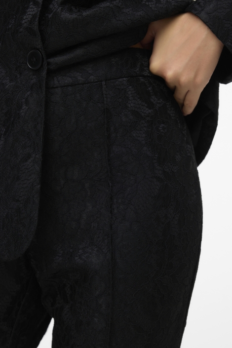 Vero Moda zwarte dames broek | Close up